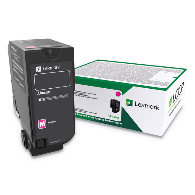 LEXMARK INT'L, INC. 84C0HMG 84C0HMG Unison High-Yield Toner, 16,000 Page-Yield, Magenta