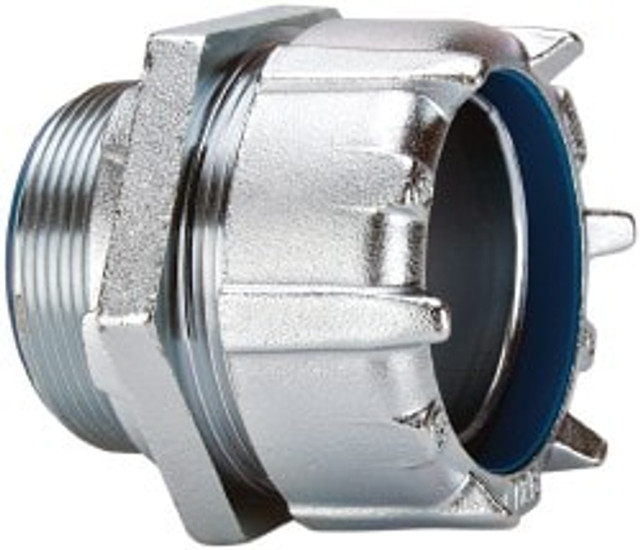 Thomas & Betts 5339 Conduit Connector: For Liquid-Tight, Steel, 3" Trade Size