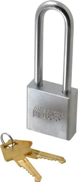 American Lock A6202KA-85815 Padlock: Steel, Keyed Alike, 1-3/4" Wide
