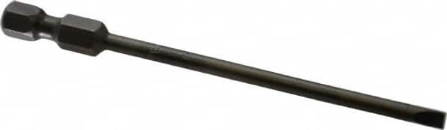 Apex 327-00X Power Screwdriver Bit: 0.134" Blade Width, 1/4" Hex Drive