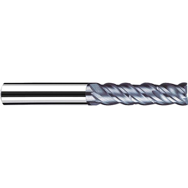 Fraisa P95937775 Square End Mill: 1" Dia, 3" LOC, 4 Flute, Solid Carbide