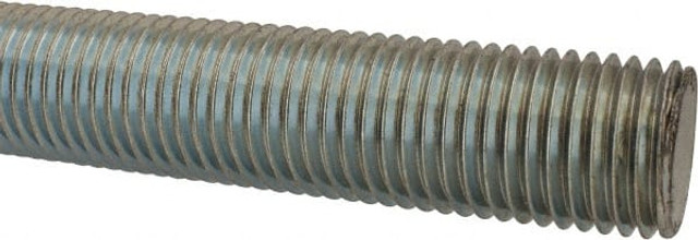 MSC 12417 Threaded Rod: 1-1/4-7, 6' Long, Low Carbon Steel