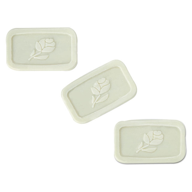 TRANSMACRO AMENITIES Good Day™ 400050 Unwrapped Amenity Bar Soap, Fresh Scent, # 1/2, 1,000/Carton