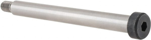 Holo-Krome 08097 Shoulder Screw: 1/2" Shoulder Dia, 4-3/4" Shoulder Length, 3/8-16, 5/8" Thread Length, 8 Alloy Steel, Hex Socket