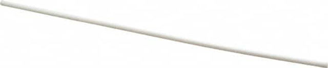 Value Collection 5503071 Plastic Rod: Polytetrafluroethylene, 1' Long, 3/16" Dia, White