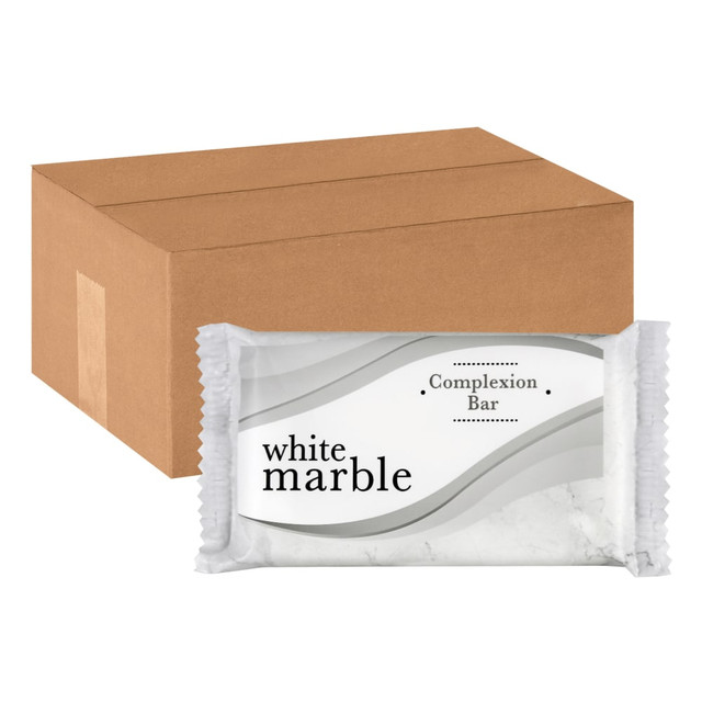 THE DIAL CORPORATION 06010 Dial Amenities Basics Solid Hand Soap, Unscented, 1.5 Oz, Case Of 500 Bars