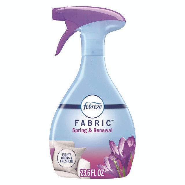 PROCTER & GAMBLE Febreze® 08906 FABRIC Refresher/Odor Eliminator, Spring and Renewal, 23.6 oz Spray Bottle, 4/Carton