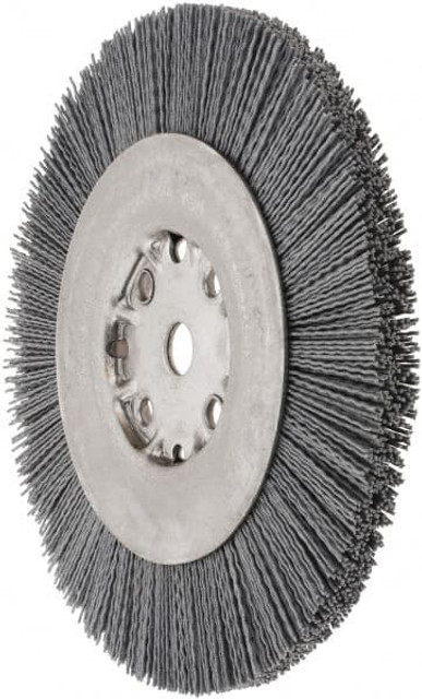 Weiler 20394 Wheel Brush: 8" Wheel Dia, Crimped