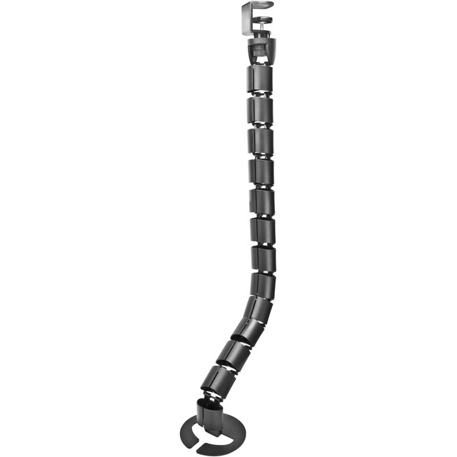 LORELL 49260 35-1/2in Long Universal Cable Control Spine - Cable Guide - Black - 35.50in Length - 1 Each LORELL 49260 35-1/2in Long Universal Cable Control Spine - Cable Guide - Black - 35.50in Length - 1 Each