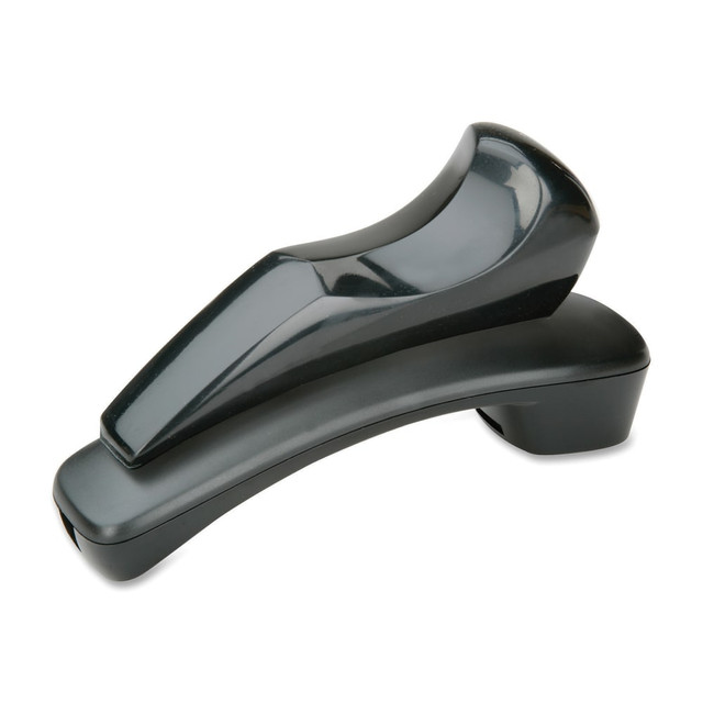 Comfort for long phone conversations  Fits most standard phones and is rests on either shoulder. Strong adhesive attaches the shoulder rest to back of your phone handset.  Soft foam design provides comfort on the shoulder, yet is rigid enough to retain its form.  Frees both hands for writing or managing other tasks.  Cleans easily and resists cracking and peeling for long-lasting use.