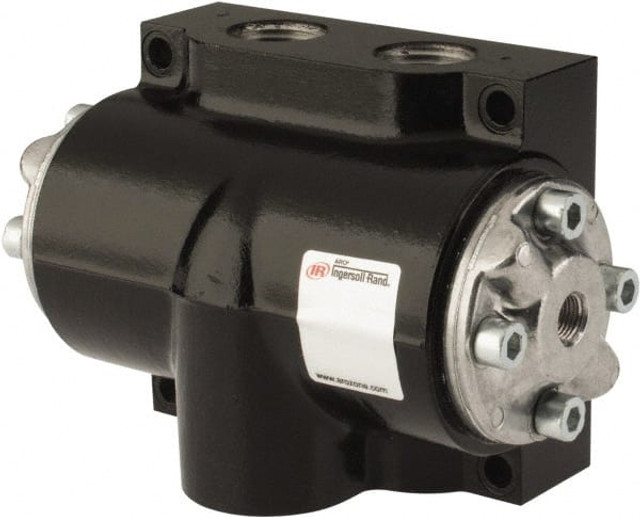 ARO/Ingersoll-Rand K218PS 1" Inlet x 1" Outlet, Pilot Actuator, Spring Return, 2 Position, Body Ported Solenoid Air Valve