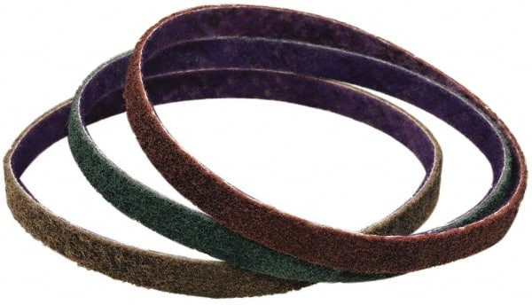 3M Abrasive Belt: 3" Wide, 24" Long, Aluminum Oxide 7010366841