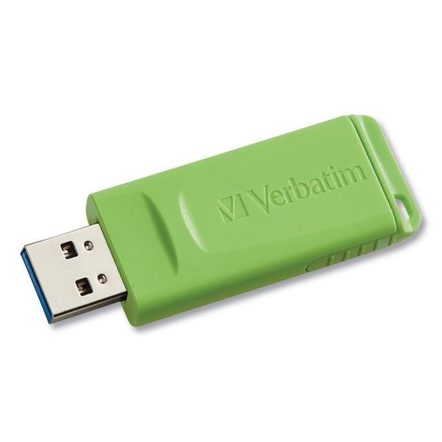 VERBATIM CORPORATION 99124 Store 'n' Go USB Flash Drive, 32 GB, Assorted Colors, 2 Pack