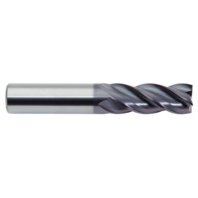 M.A. Ford. 17731210A Square End Mill:  0.3125" Dia, 0.8125" LOC, 0.3125" Shank Dia, 2.5" OAL, 4 Flutes, Solid Carbide