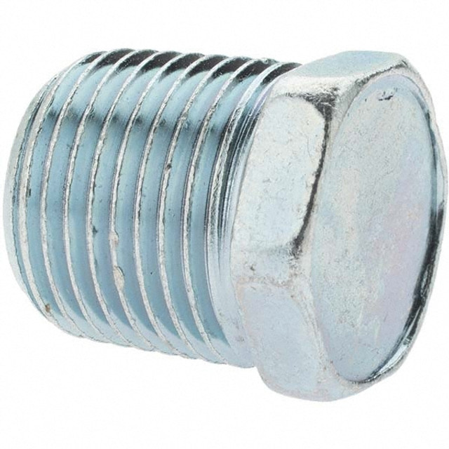 Brennan BD-16030 Industrial Pipe Hex Plug: 1/2" Male Thread, MNPT