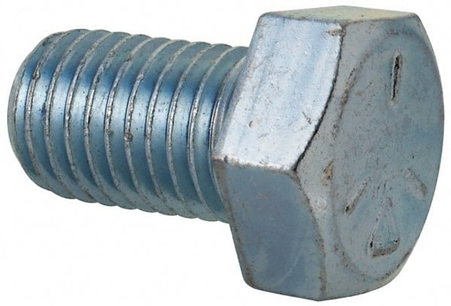 MSC MSC-30160-11/4 Hex Head Cap Screw: 3/4-10 x 1-1/4", Grade 5 Steel, Zinc-Plated