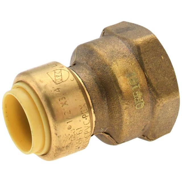 Value Collection 6630-234 Push-To-Connect Tube to Tube Tube Fitting: 7/8" Thread, 1/2 x 3/4" OD