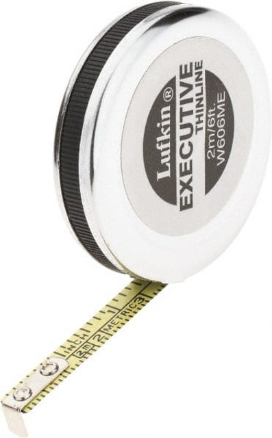 Lufkin W606ME Tape Measure: 6' Long, 1/4" Width