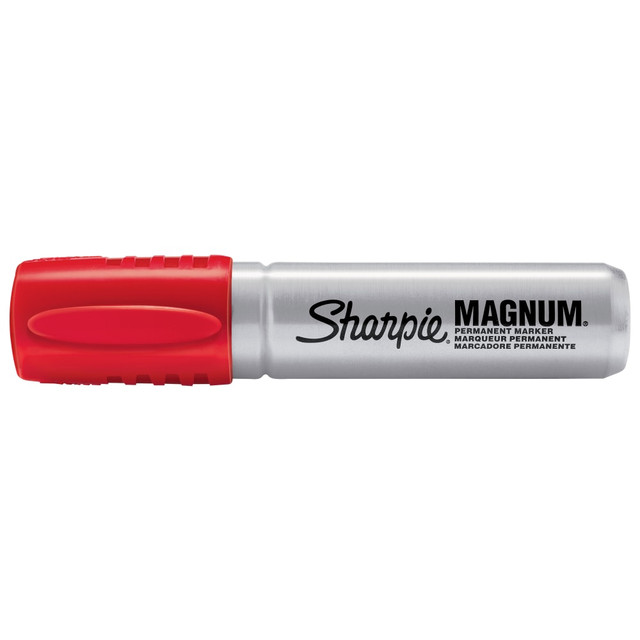 NEWELL BRANDS INC. 44002 Sharpie Magnum Permanent Marker, Red NEWELL BRANDS INC. 44002 Sharpie Magnum Permanent Marker, Red