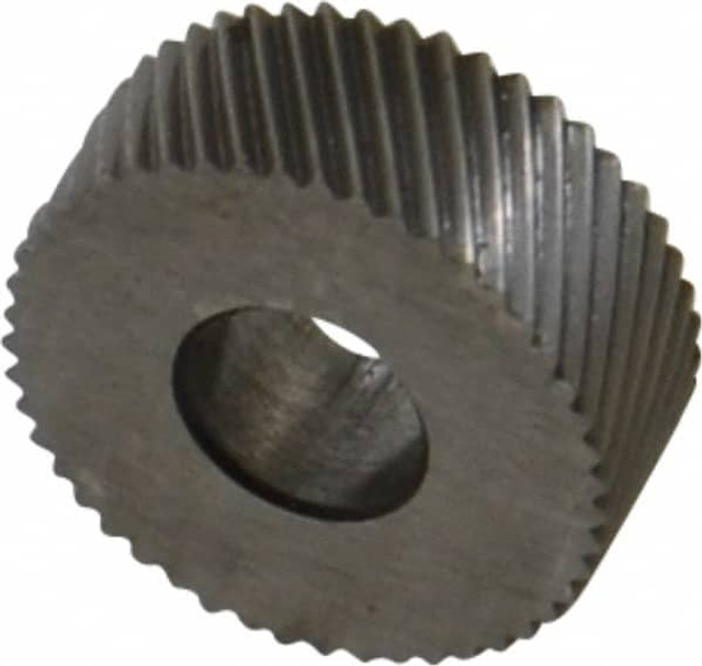 MSC EPL-096 Standard Knurl Wheel: 1/2" Dia, 80 ° Tooth Angle, Diagonal, High Speed Steel
