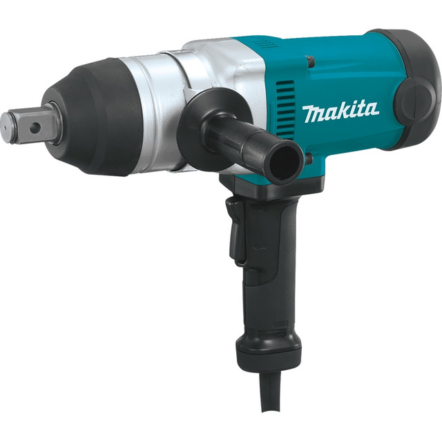 MAKITA CORPORATION Makita USA TW1000 Makita Corded Impact Wrench With Friction Ring Anvil, 1in, Blue