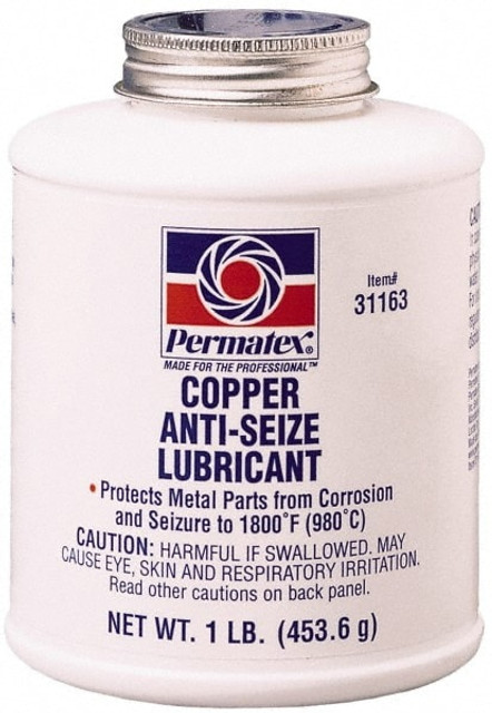 Permatex. 31163 High Temperature Anti-Seize Lubricant: 16 oz Bottle