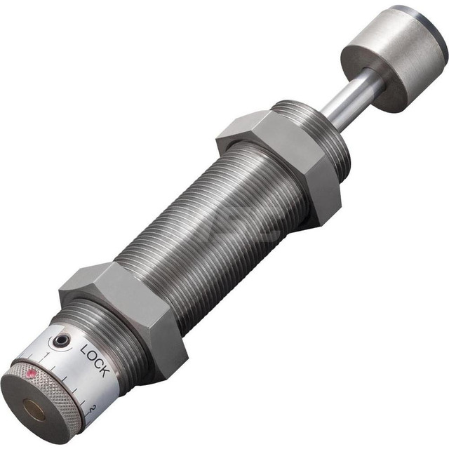 Bansbach, EasyLift FWM-S2725FBD-C Standard-Duty Shock Absorber: 8 mm Rod Dia, 37 mm OD, 25 mm Stroke, M27 x 1.5 Thread