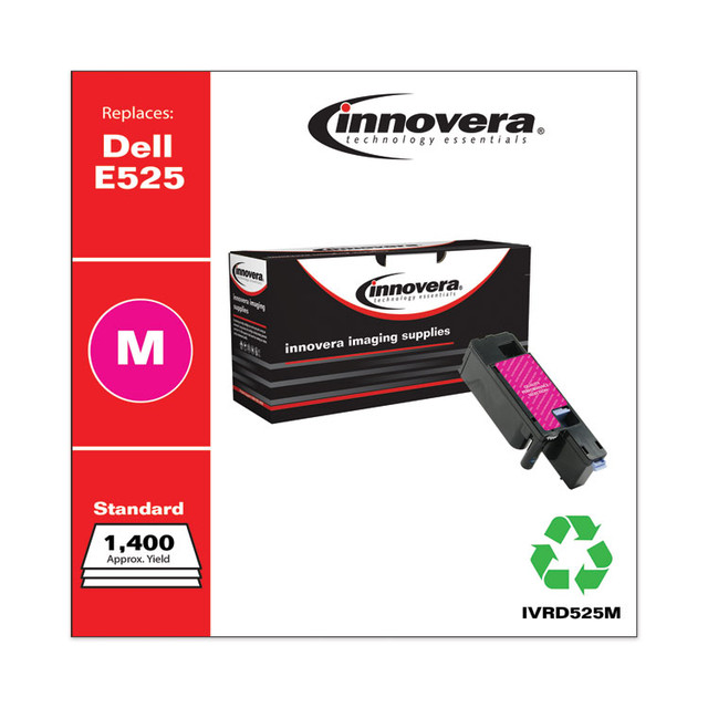 INNOVERA D525M Remanufactured Magenta Toner, Replacement for 593-BBJV, 1,400 Page-Yield