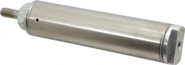 Norgren RP150X3.000-SAN Single Acting Rodless Air Cylinder: 1-1/2" Bore, 3" Stroke, 250 psi Max, 1/8 NPTF Port, Nose Mount