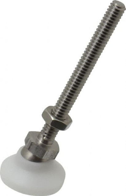 Vlier SSNP301S Studded Pivotal Leveling Mount: 1/4-20 Thread