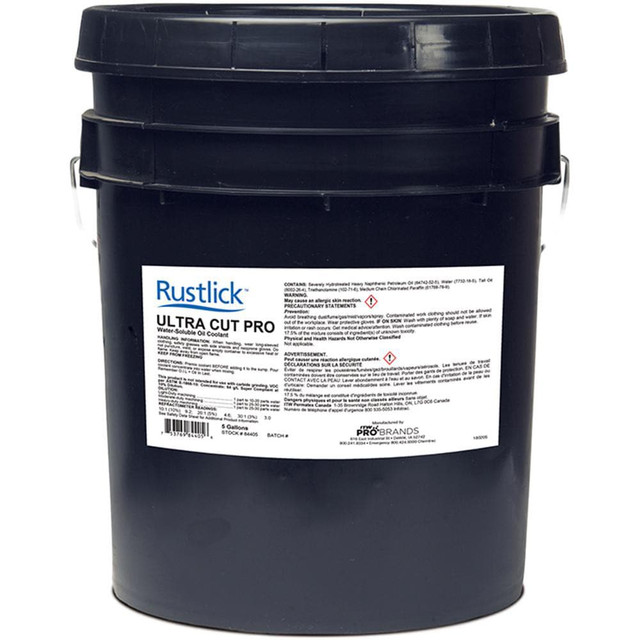 Rustlick 84405 Cutting & Grinding Fluid: 5 gal Pail