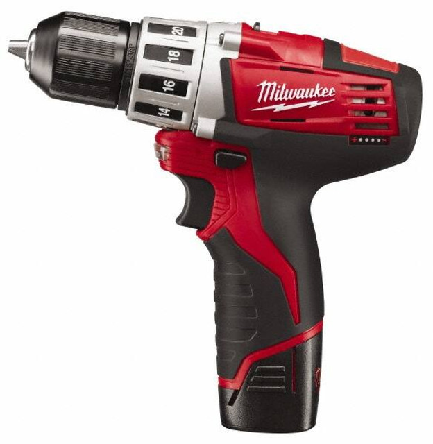 Milwaukee Tool 6319156/9356504 Cordless Drill: 12V, 3/8" Chuck