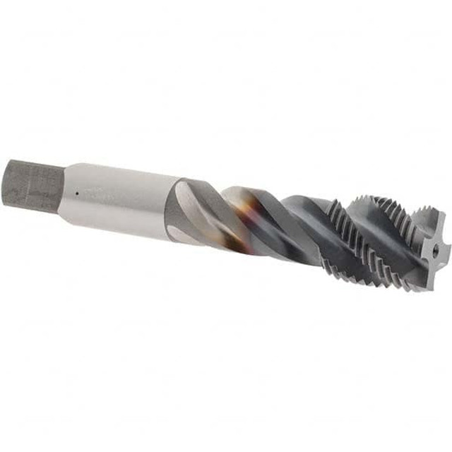 OSG 2943808 Spiral Flute Tap: 3/4-16 UNF, 4 Flutes, Modified Bottoming, 2B Class of Fit, Vanadium High Speed Steel, TICN Coated