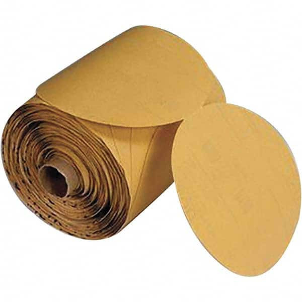 3M PSA Disc: 5" Disc Dia, 400 Grit, Aluminum Oxide 7000118116