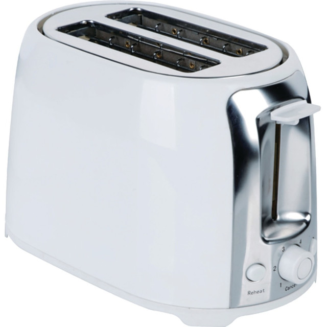 BRENTWOOD APPLIANCES, INC. TS-292W Brentwood Cool Touch 2-Slice Wide-Slot Toaster, White/Stainless Steel BRENTWOOD APPLIANCES, INC. TS-292W Brentwood Cool Touch 2-Slice Wide-Slot Toaster, White/Stainless Steel
