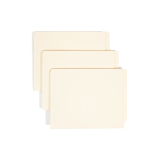 SMEAD MFG CO 2BET2-150L-1&3 Smead End-Tab Folders With Fastener, 8 1/2in x 11in, Letter, Manila, Box of 50 (34115) SMEAD MFG CO 2BET2-150L-1&3 Smead End-Tab Folders With Fastener, 8 1/2in x 11in, Letter, Manila, Box of 50 (34115)