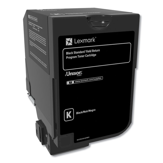 LEXMARK INT'L, INC. 74C10K0 74C10K0 Return Program Unison Toner, 3,000 Page-Yield, Black