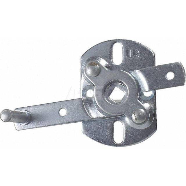 American Garage Door Supply ISL3071 Garage Door Hardware; Hardware Type: Interior Swivel Lock ; For Use With: Commercial Doors ; Material: Steel ; Overall Length: 1.50 ; Overall Width: 3 ; Overall Height: 2