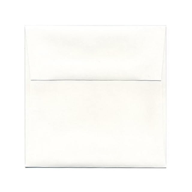 JAM PAPER AND ENVELOPE JAM Paper 193954  Strathmore Invitation Envelopes, 5 1/4in x 5 1/4in, Gummed Seal, Bright White, Pack Of 25