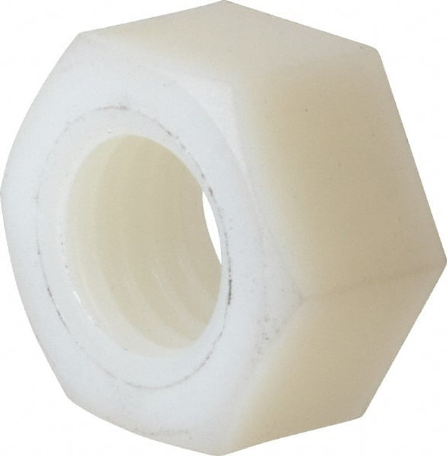 MSC HNN-750-1213-N Hex Nut: 1/2-13, Nylon, Uncoated