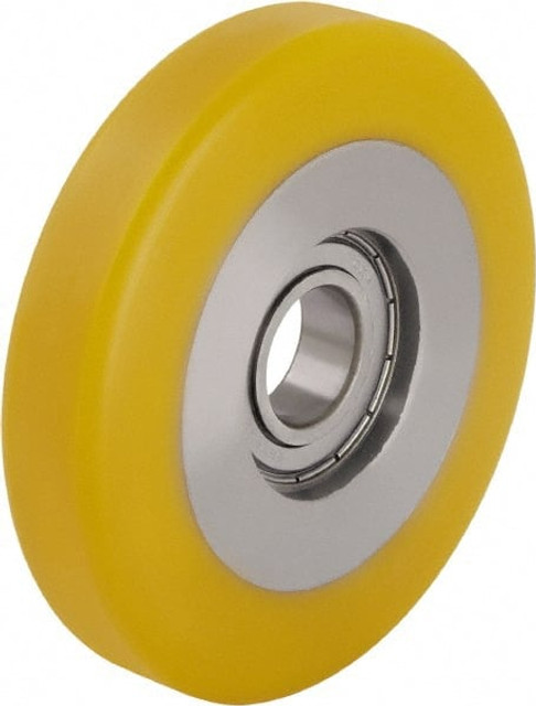 Blickle 464040 Caster Wheel: Polyurethane-Elastomer Blickle Extrathane, 20 mm Axle