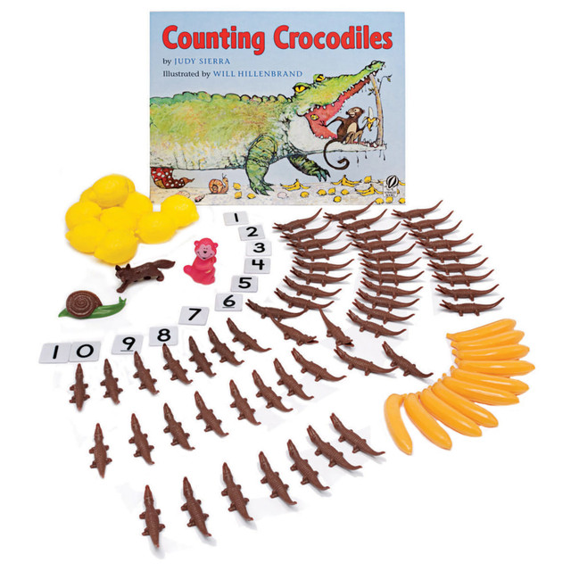 PRIMARY CONCEPTS, INC. Primary Concepts PC-1532  3D Storybooks, Counting Crocodiles, Set Of 2 Books