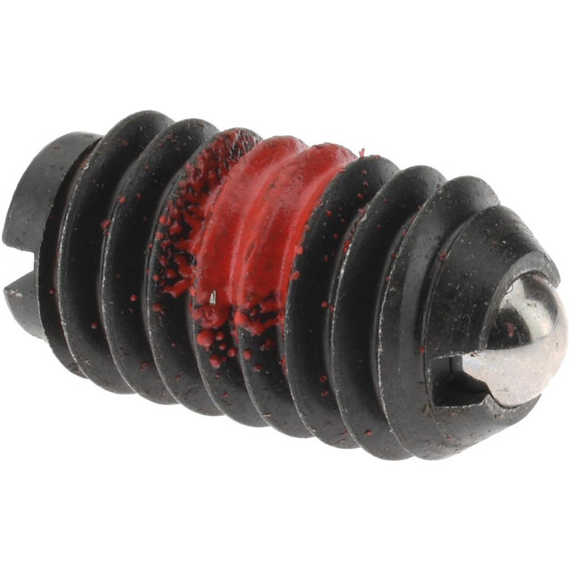 Gibraltar 10012-G Threaded Ball Plunger: 5/16-18, 0.156" Ball Dia, 37/64" Body Length, 0.04" Max Ball Reach