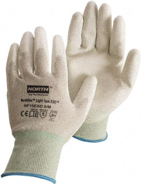 North NF15ESD/7S Size S Nylon General Protection Work Gloves