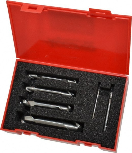 Accupro 12176608 End Mill Set: 2 Flute, Ball End