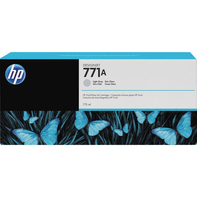 HP INC. HP B6Y22A  771A Light Gray Ink Cartridge, B6Y22A