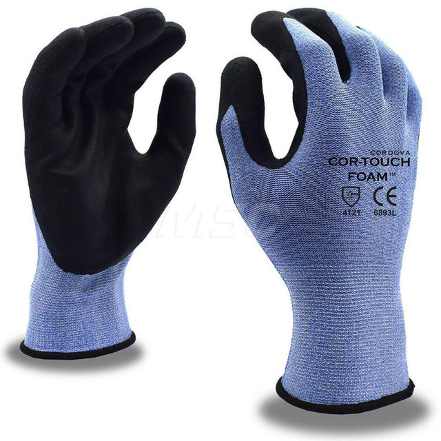 Cordova 6893XXL General Purpose Work Gloves: 2X-Large, Foam Nitrile Coated, Nylon