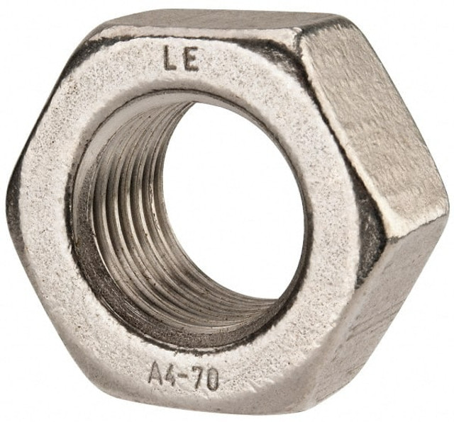 Value Collection HN4XX04200-005B Hex Nut: M42 x 4.50, Grade 316 & Austenitic Grade A4 Stainless Steel, Uncoated