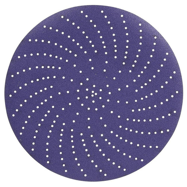 3M Adhesive-Backed/PSA Discs; Disc Diameter (Decimal Inch): 8; Grit: 220; Abrasive Material: Precision Shaped Ceramic; Backing Material: Cotton Cloth; Product Type: Disc; Vacuum Holes Included: No 7100281810