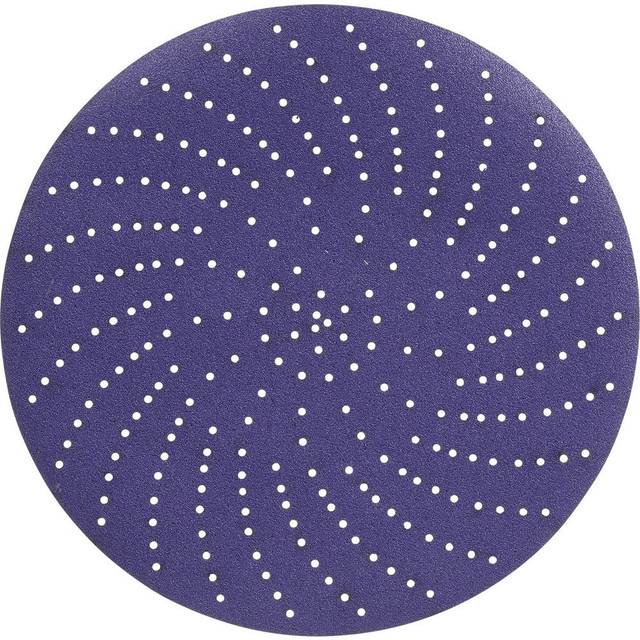 3M Adhesive-Backed/PSA Discs; Disc Diameter (Decimal Inch): 8; Grit: 40; Abrasive Material: Precision Shaped Ceramic; Backing Material: Cotton Cloth; Product Type: Disc; Vacuum Holes Included: No 7100284565